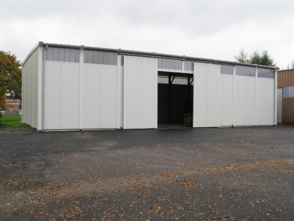 hangar métallique démontable ESPACE STOCKAGE